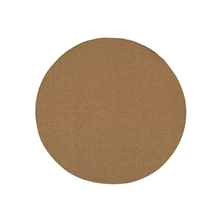 Sphinx By Oriental Weavers Oriental Weavers Karavia 2160N 8 and apos; Round Round - Tan/ Tan-Polypropylene K2160N240RDST